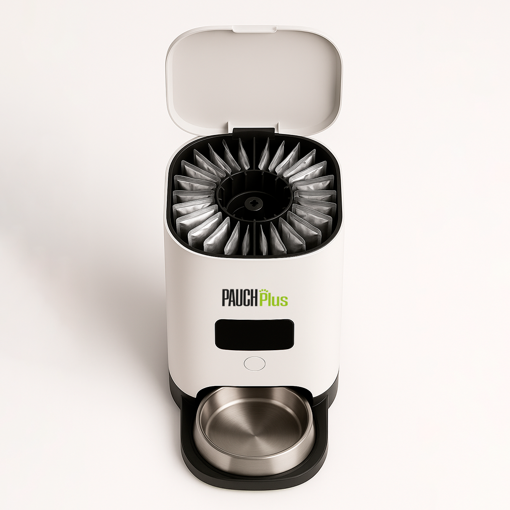 IT-CAFFE PauchPlus Умная кормушка для влажного корма с мобильным приложением